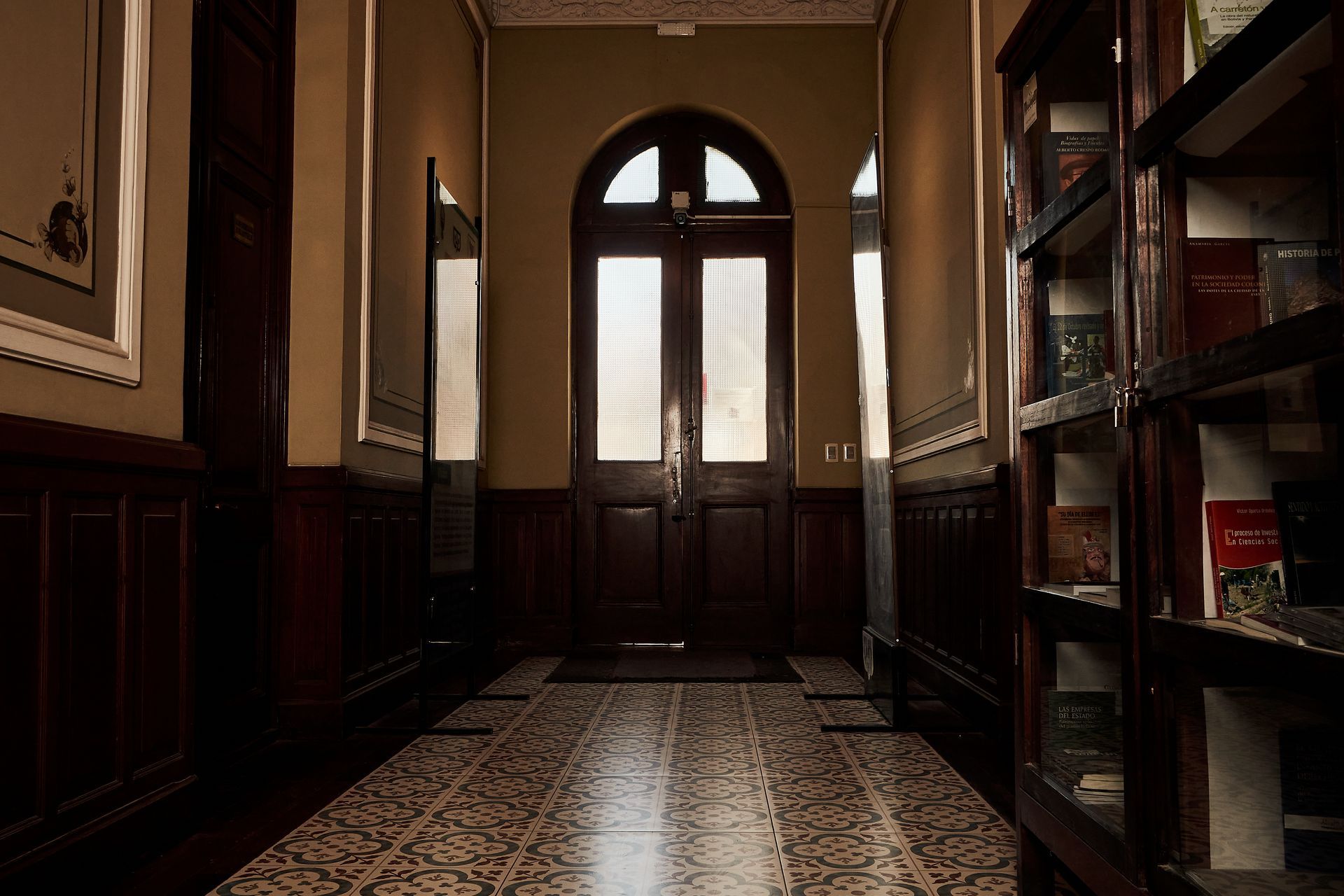 Entrada al Archivo de La Paz. Casa Montes