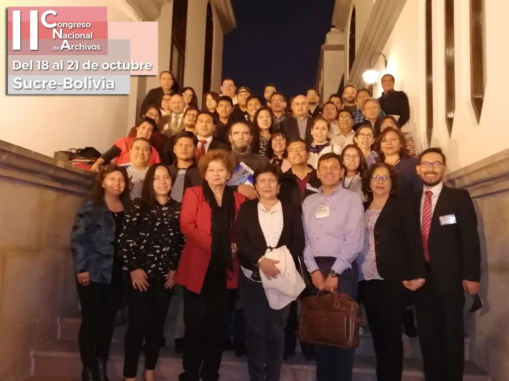 El ALP participa en el II Congreso Nacional de Archivos de Bolivia en Sucre